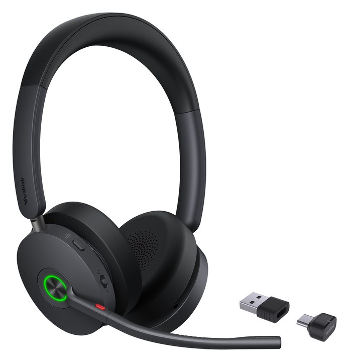 Yealink BH74 Bluetooth ANC wireless headset for business phone calls